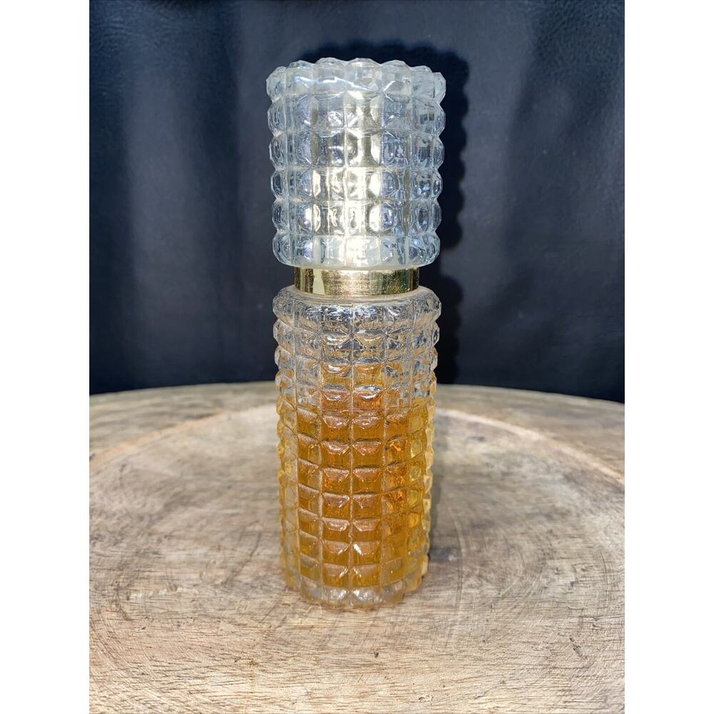 Vintage Visions Atomizer And Perfume 70% Full Cut Glass Removable Cap